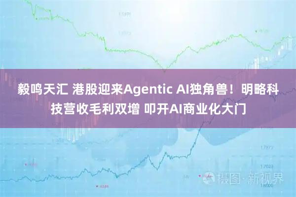 毅鸣天汇 港股迎来Agentic AI独角兽！明略科技营收毛利双增 叩开AI商业化大门